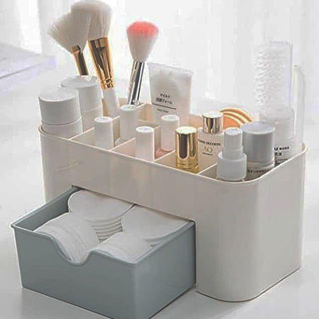 JOIN Kotak Tempat Kosmetik / Rak Mini Perhiasan Aksesoris Organizer Portable / Rak Makeup Skincare M