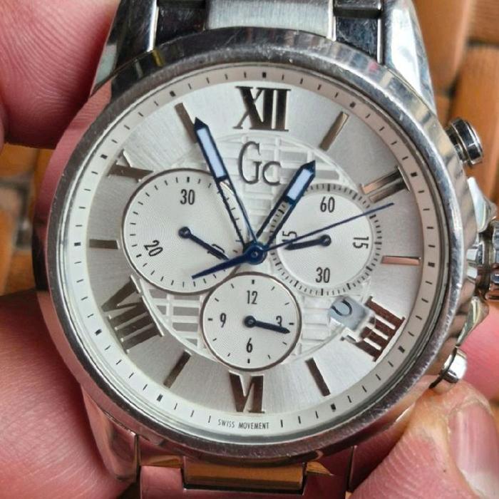 JAM TANGAN GUESS COLLECTION GC ESQUIRE Y08007G1 PRELOVED MULUS LIKE NEW