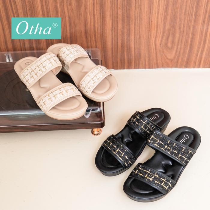 Otha Shoes H1165 OWK - Wedges Sandal Wanita Tinggi HAK  -+ 3CM