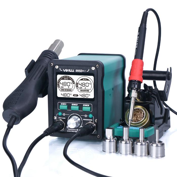 YIHUA 995D+I 110W Soldering Station Digital Display With Pluggable