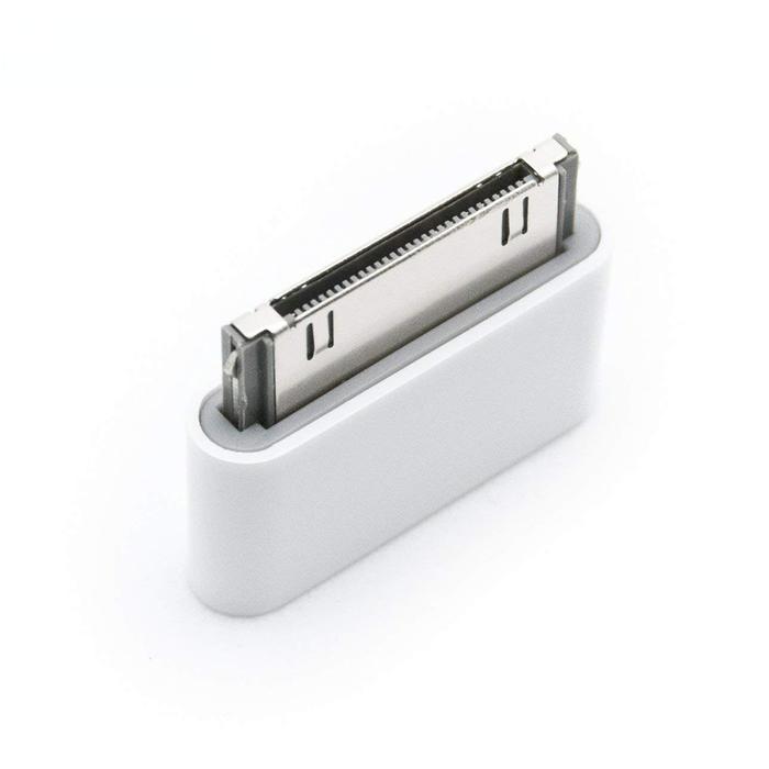 Micro USB to 30 pin Connector For Apple iPhone 4 4S iPhone4S 3gs ipad