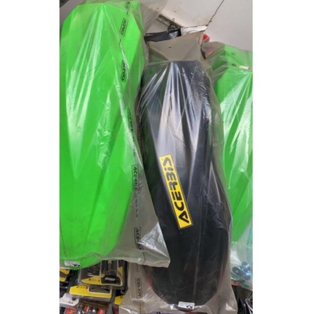 SPAKBOR DEPAN KX250 ACERBIS HITAM DAN HIJAU