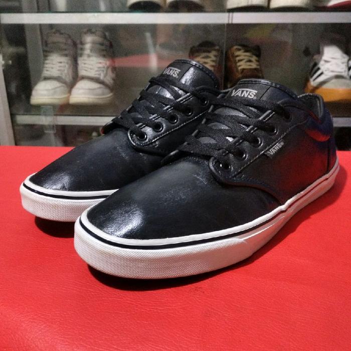 SEPATU SECOND VANS KULIT SIZE 45