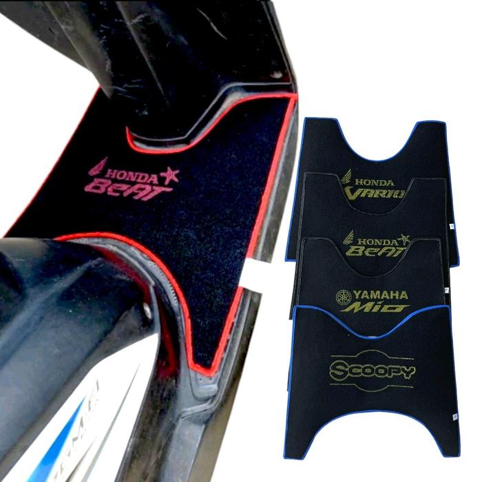 Keset Karpet Motor vario, Mio, Beat, fino, scopy Pijakan Alas Kaki Motor