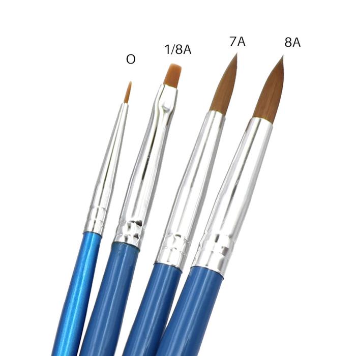4pcs Dental Porcelain Brush Pen Dental Glaze Porcelain Brush Pen