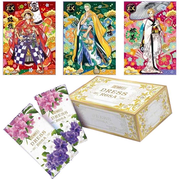 Anime One Piece Collection Cards Box Luffy Zoro Nami EX Chopper