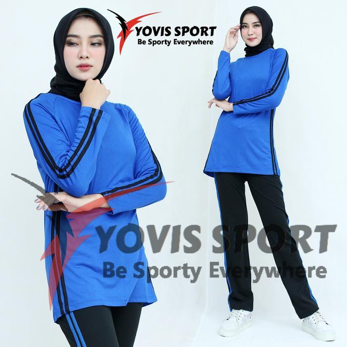 Stelan senam jumbo / gym /zumba/Benhur Hitam
