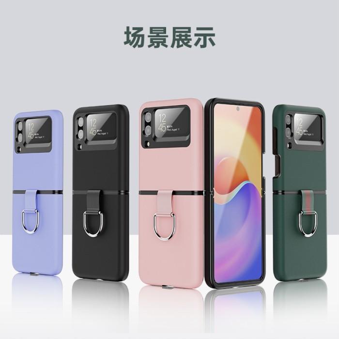 Samsung Z Flip 4 Case With Ring Premium