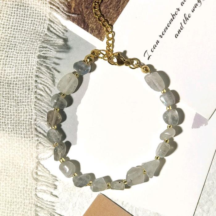 LABRADORITE - Spacer Bracelet