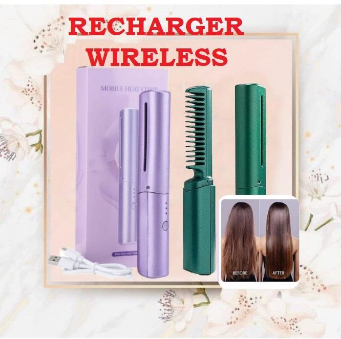 SISIR CATOK recharger SISIR rambut SISIR travel - SISIR PANAS - SISIR 2 IN 1 sisir protable