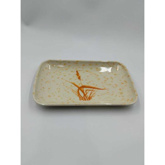Piring melamin kotak Dalam 6 Inch, Melamin Plate, Piring Restoran