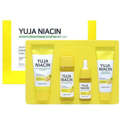Yuja Niacin Kit Pemula Pencerah 30 Hari, Kit Pemula Pencerah