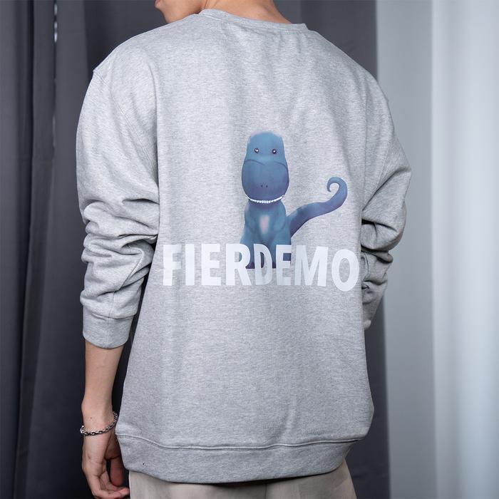 FIER DE MOI Cute Dragon Sweatshirt Authentic / Sweter FIER DE MOI