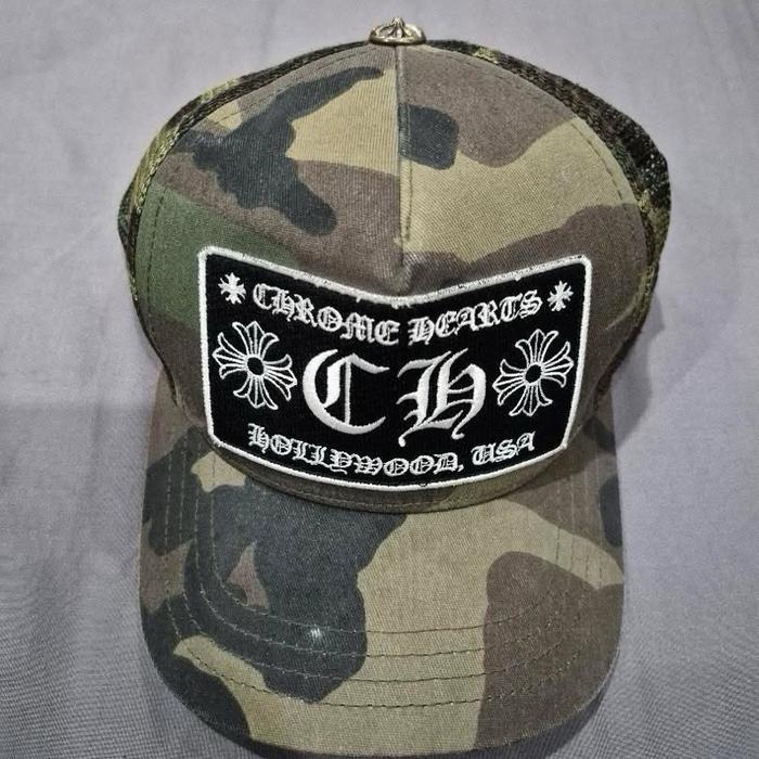 Topi chrome hearts original preloved