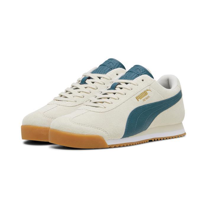 sale PUMA Sepatu Sneaker Unisex Roma Suede White-Green-Gum