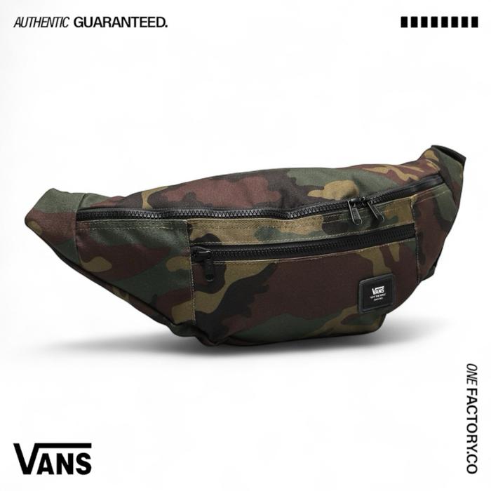 Vans Ward Crossbody Bag Camo Brown 100%Original