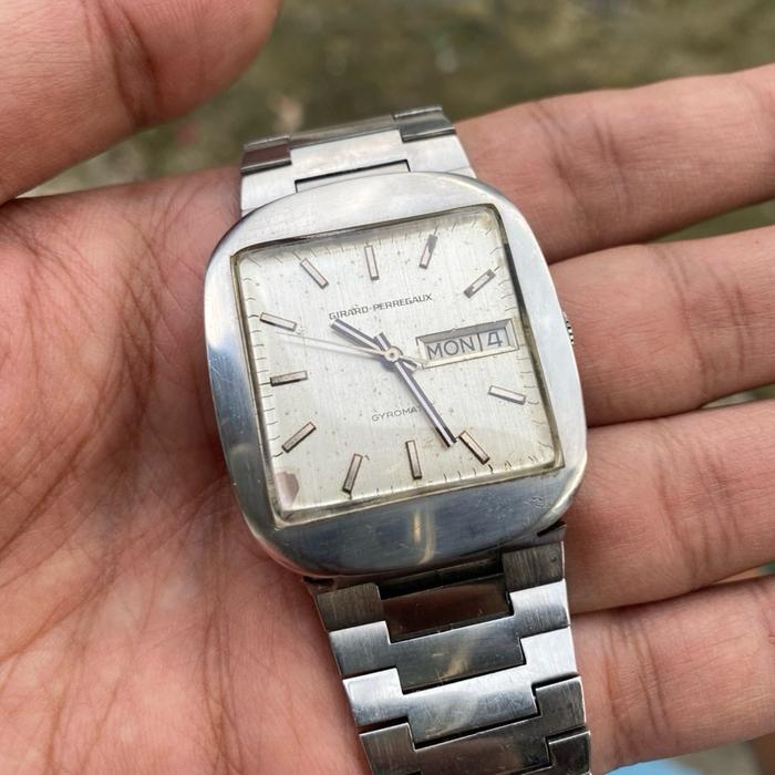 Vintage Girard Perregaux Gyromatic 'Nautillus'