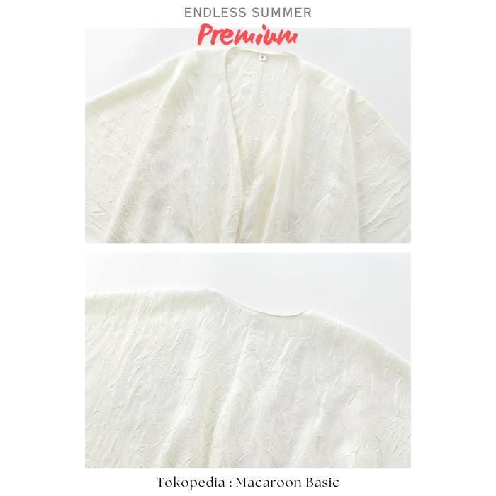 Ivory Curve Dress - Long Ivory Summer Dress Wanita