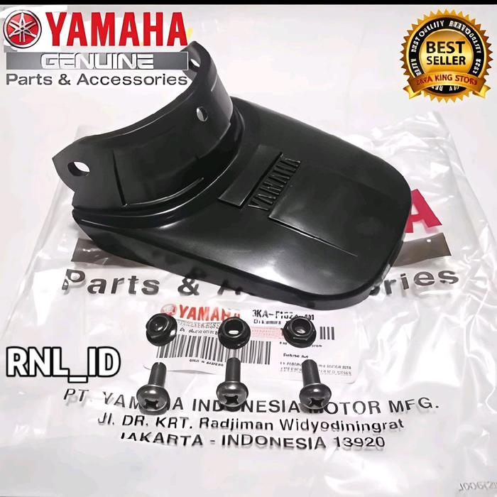 Karet kepet cepet spakbor belakang topi spakbor Rx king Original plus baut komplit tinggal pasang