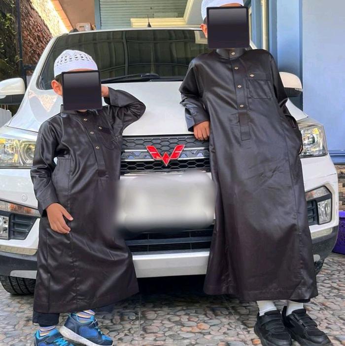 Jubah alnoor remaja kode Zuhair