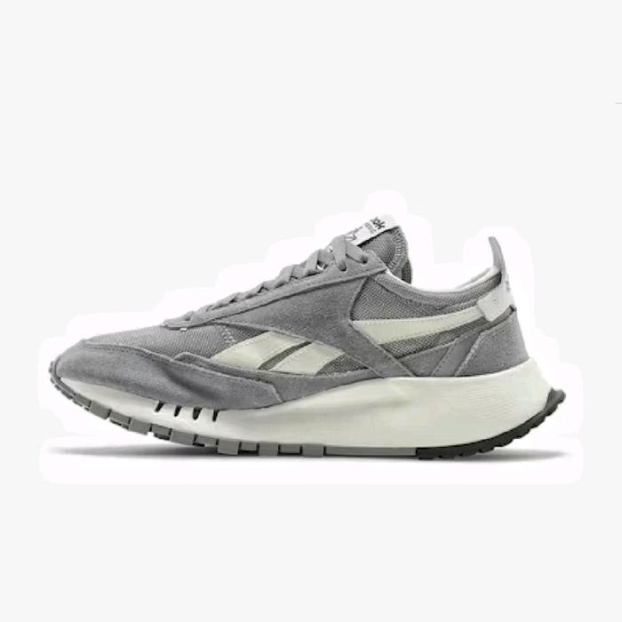 Sepatu Sneakers Reebok Classic Leather Legacy 'Solid Grey' S24171 BNIB 100% Real Picture