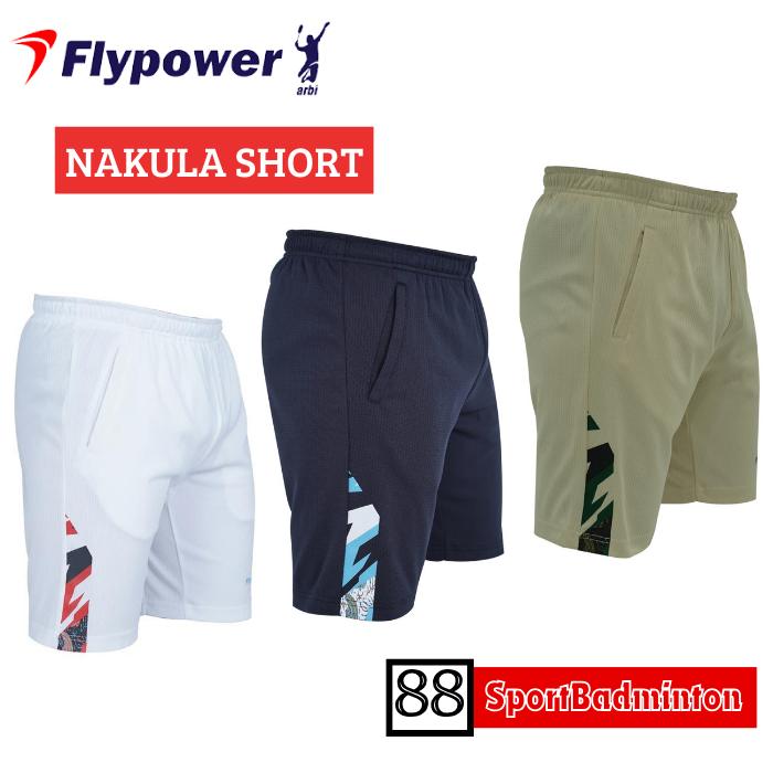 Flypower NAKULA Short Badminton Pants - Celana Badminton Original Flypower