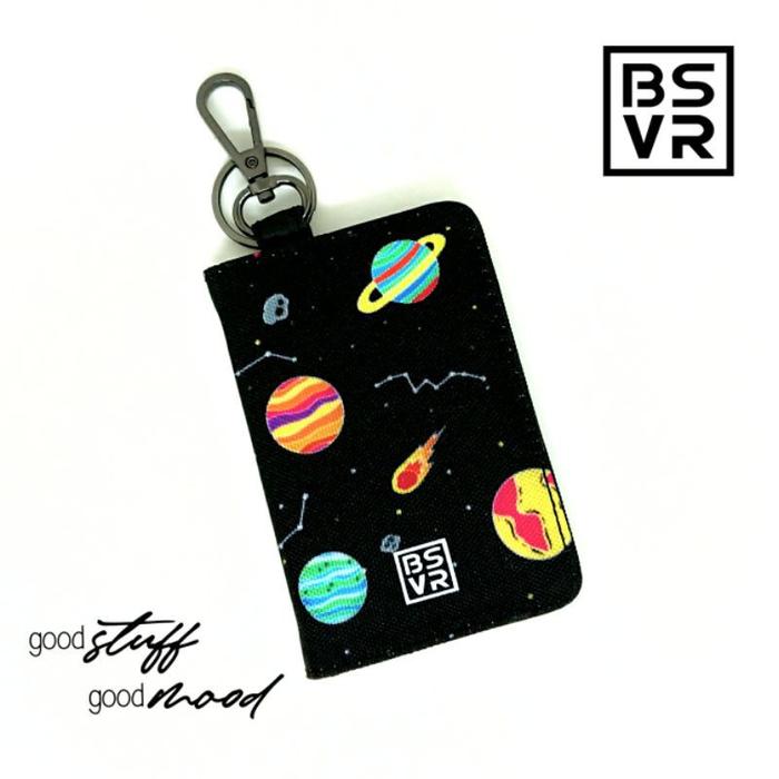 Dompet Lipat D Motor Mobil SIM eToll / Gantungan Kunci / ura BSVR-2415