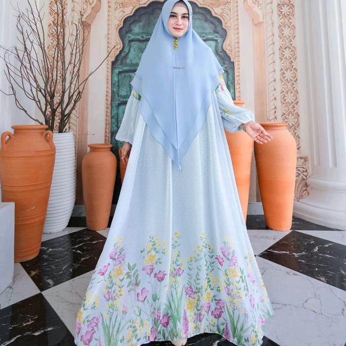 gamis set inayah syari ori by arsyakayla