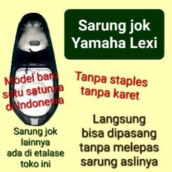 Sarung jok motor Yamaha Lexi, Cover jok Lexi