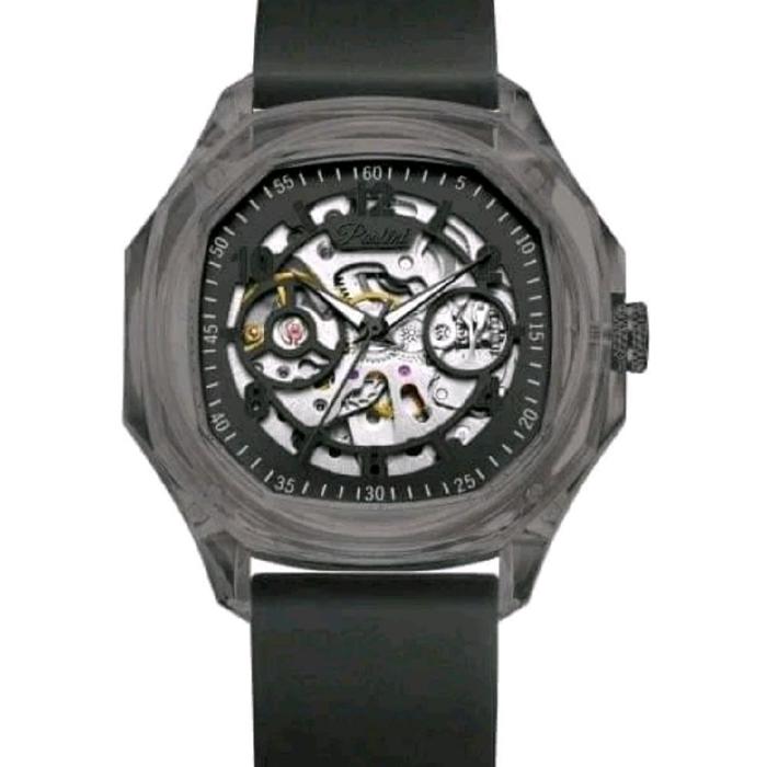 Parlent Gallant Lite Jam Tangan Pria dengan Desain Mewah dan Tali Kulit Hitam
