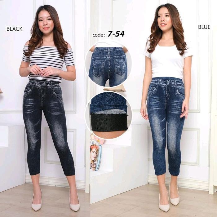 Celana Leging Impor 7/8 By Pantyhose Dan Polos Bahan Dan List Tebal Nyman Streatch Legging Dewasa Ka