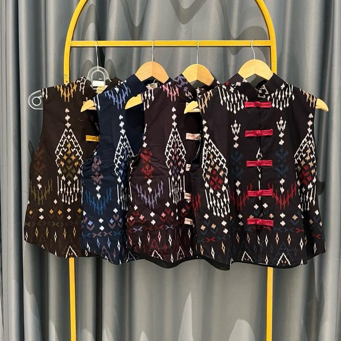 VEST CHEONGSAM KATUN BY OLAYAN