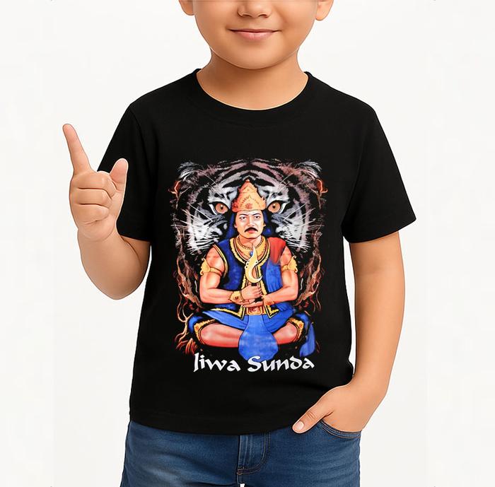 Kaos Atasan Anak Laki Laki Keren Macan Prabu Siliwangi Baju Pakaian Anak Cowok Terbaru 2026