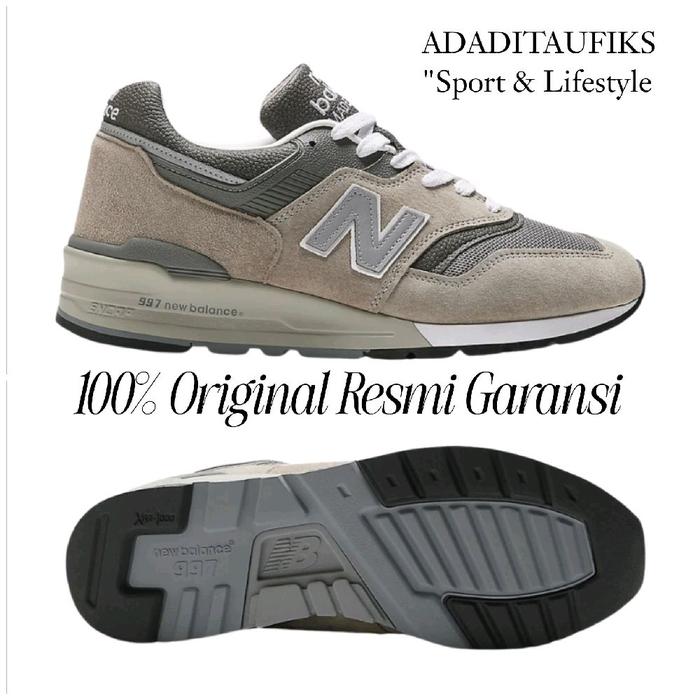 Sepatu Sneakers NB 997 Made In Usa Original U997GY