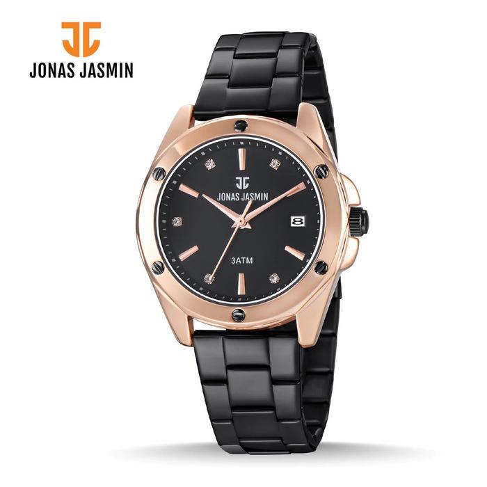 Jam Tangan Jonas Jasmin JJ-2277 Rantai Analog Original Water Resist