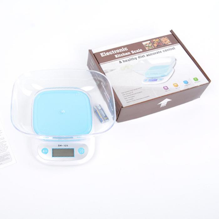 Timbangan Dapur Dengan Mangkuk 7kg/1g Timbangan Elektronik Timbangan Kue Mini Timbangan Elektronik T