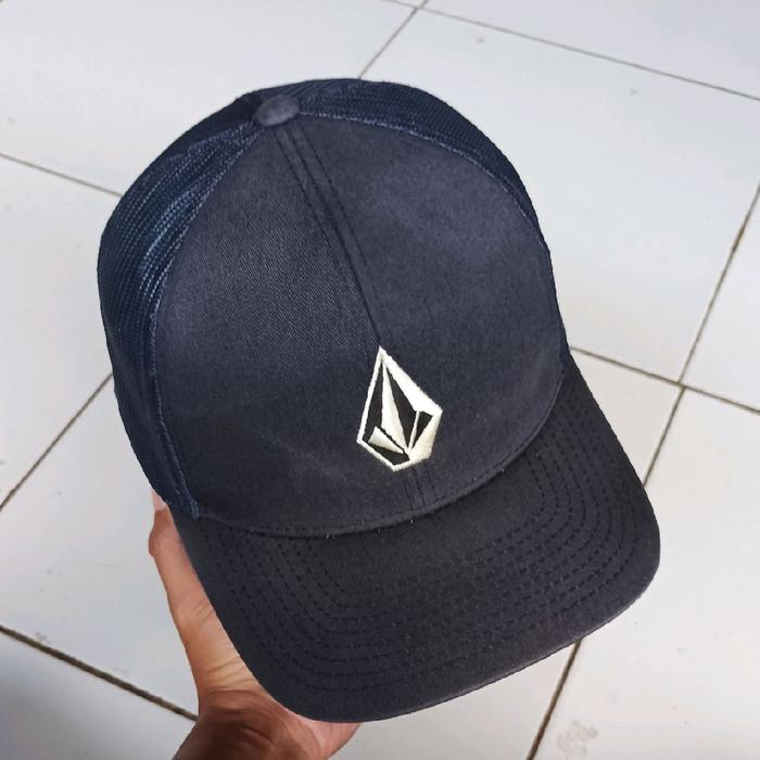 topi volcom trucker,topi volcom jaring