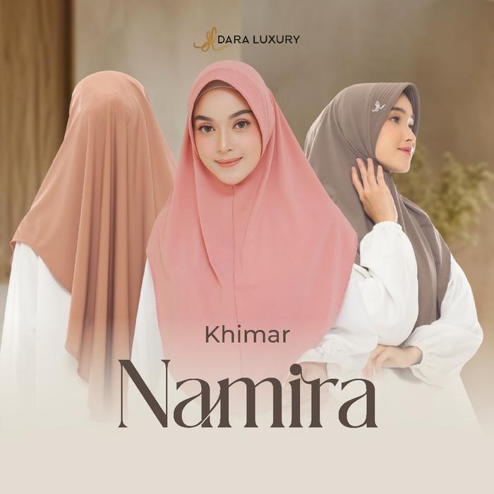 Dara Luxury | Namira New Colors | Hijab Khimar Jersey premium Jersey Premium