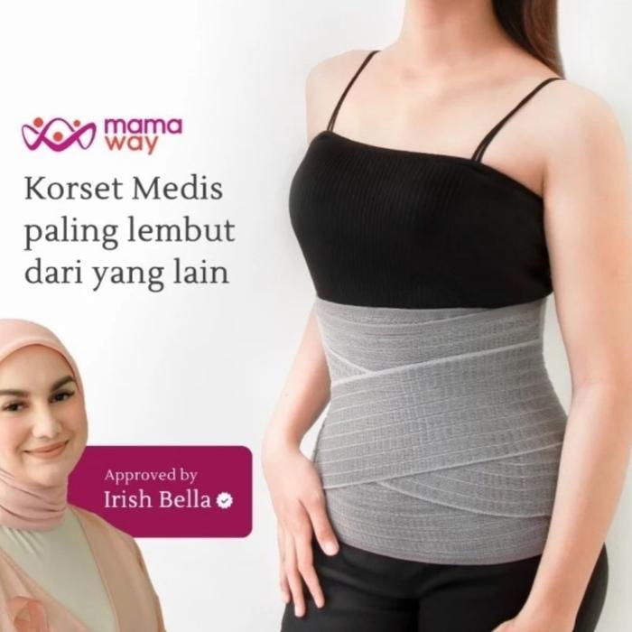 MAMAWAY Nano Bamboo Corset | Korset Pelangsing Pasca Melahirkan