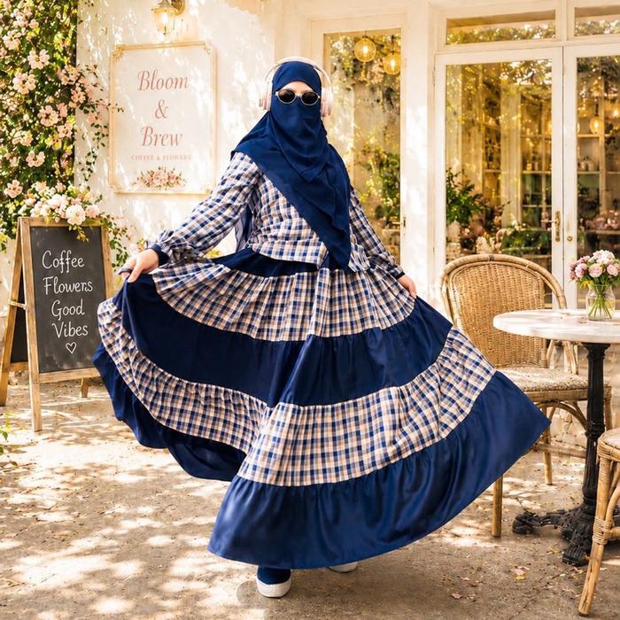 Zisheeri Shamia One Set Dengan Bahan Full Katun yang Exclusive