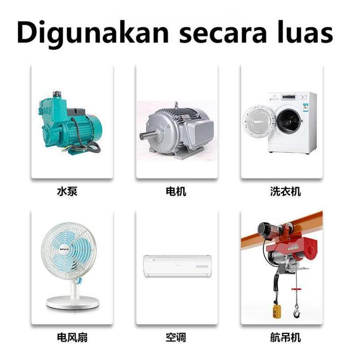 【Cod】Kapasitor Kompresor Listrik Kapasitor Mesin Air 25Uf 450V Ac Baut Capasitor Starting Kompresor