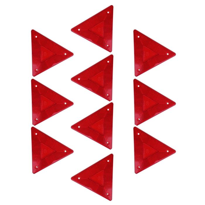 Triangle Warning Sign Vehicle Reflector Reflective Strip Car