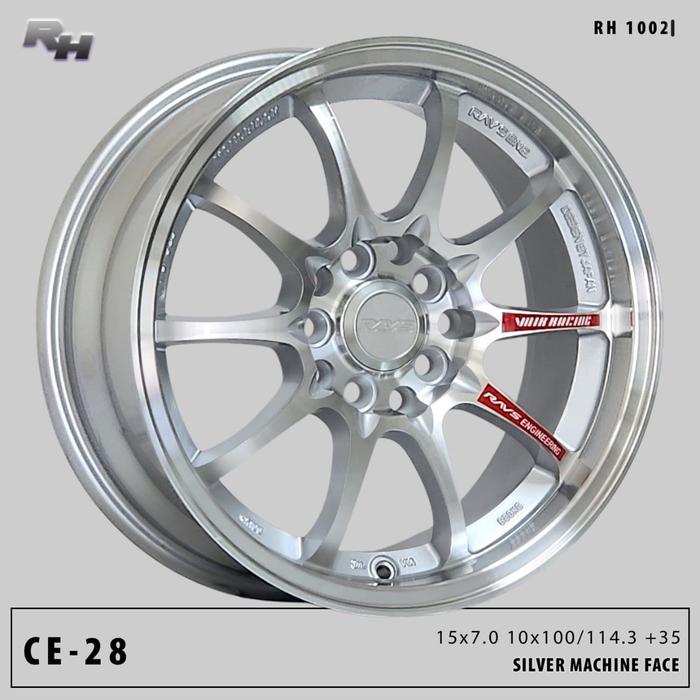CE28-N/RH10021 SMF/LIP VELG JF LUXURY R15