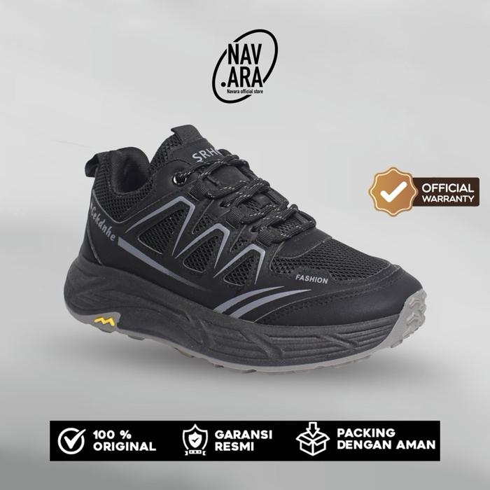 Navara Shoes- Running Sepatu Pria Sneaker lifestyle sport running outdoor indor Viral Casual Shoes K