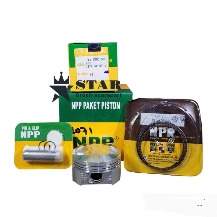 GOSEND PISTON KIT / SEHER PAKET CS1 CITY SPORT / SONIC 125 LAMA NPP PEN 13