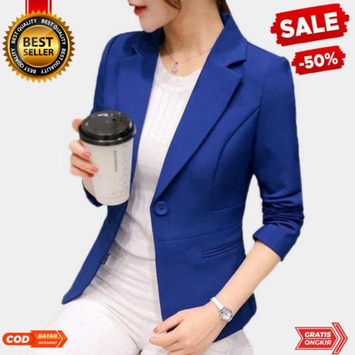 JAS SLIMFIT JAS BLAZER WANITA RESMI JAS BLAZER WANITA KANTOR JAS MODERN