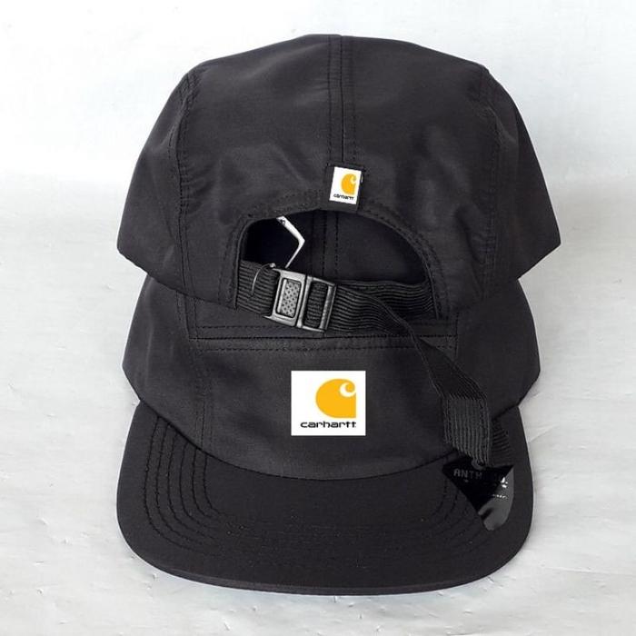 topi five panel costum charhartt bahan kanvas