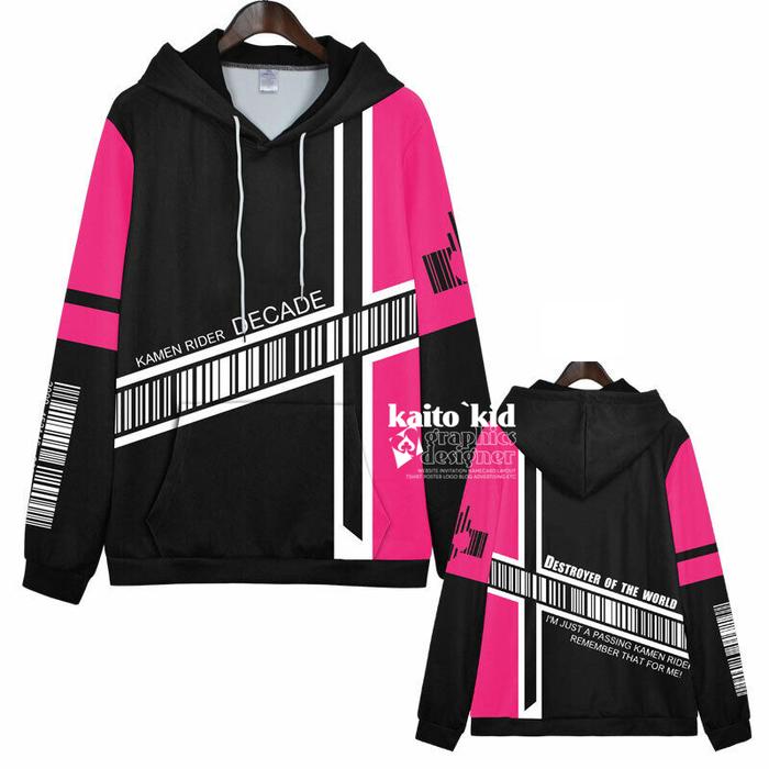 Jaket KAMEN RIDER DECADE DIEND Custom Jacket bisa custom bebas request