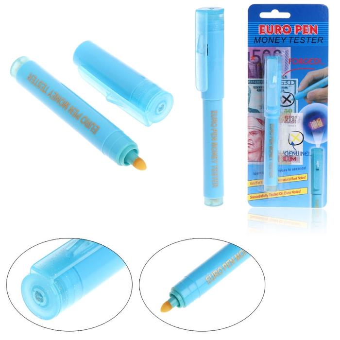 Money Pen with UV LED Counter-feit Detector System Money Loss