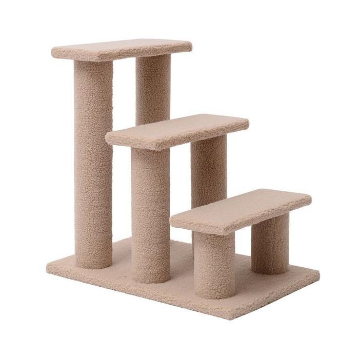garukan kucing atau tangga kucing KUCING CAT CONDO TYPE 3ANAK TANGGA/CAT CONDO TIANG GARUKAN